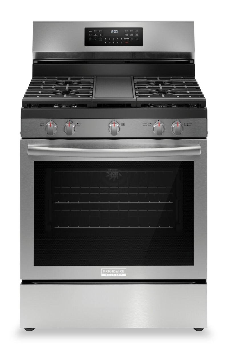 Frigidaire Gallery 5.1 Cu. Ft. Gas Range with Total Convection - GCRG3060BF | Cuisinière à gaz Frigidaire Gallery de 5,1 pi3 avec convection totale - GCRG3060BF | GCRG30BF