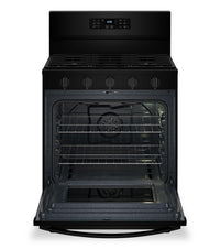 Whirlpool 5 Cu. Ft. Gas Range with Air Fry and Self-Clean - Black - WFGS5030RB  | Cuisinière à gaz Whirlpool de 5 pi³ avec friture à air et autonettoyage - noire - WFGS5030RB  | WFGS50RB
