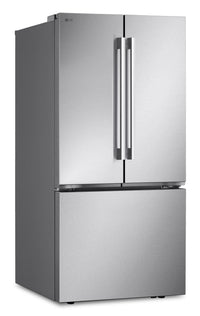 LG 33" 25 Cu. Ft. French-Door Standard-Depth Refrigerator - Stainless Steel - LF25H6200S | Réfrigérateur LG de 25 pi3 et de 33 po de profondeur standard à portes françaises - acier inoxydable - LF25H6200S