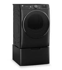 GE 7.8 Cu. Ft. Smart Electric Dryer with Steam and Sanitize - GFD65ESMVDS | Sécheuse électrique intelligente GE de 7,8 pi3 avec vapeur et désinfection - GFD65ESMVDS | GFD65ESM