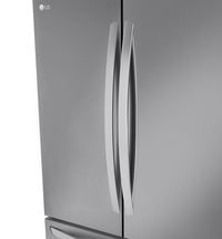 LG 32 Cu. Ft. Smart Standard-Depth MAX™ French-Door Refrigerator - LRFLS3206S | Réfrigérateur intelligent LG de 32 pi³ à portes françaises de profondeur standard MAXMC - LRFLS3206S | LRFLS32S