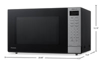 Panasonic 1.2 Cu. Ft. Countertop Microwave Oven – Black - NNST68QSC | Four à micro-ondes de comptoir Panasonic de 1,2 pi³ - noir - NNST68QSC