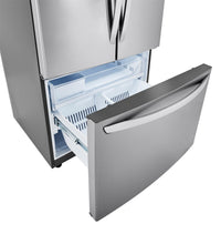 LG 36" 29 Cu. Ft. Smart French-Door Refrigerator - Stainless Steel - LRFCS29D6S | Réfrigérateur intelligent LG de 29 pi³ à portes françaises - LRFCS29D6S | LRFCSD6S
