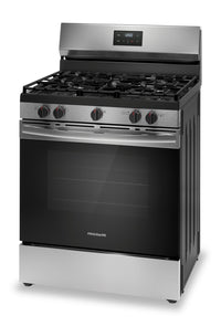 Frigidaire 5.1 Cu. Ft. Gas Range with Quick Boil Burner - FCRG3052BS | Cuisinière à gaz Frigidaire de 5,1 pi3 avec brûleur à ébullition rapide - FCRG3052BS | FCRG30SS