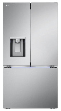 LG 31 Cu. Ft. Smart French-Door Refrigerator with Four Types of Ice - LRYXS3106S  | Réfrigérateur intelligent LG de 31 pi³ à portes françaises avec quatre types de glaçons - LRYXS3106S  | LRYXS31S