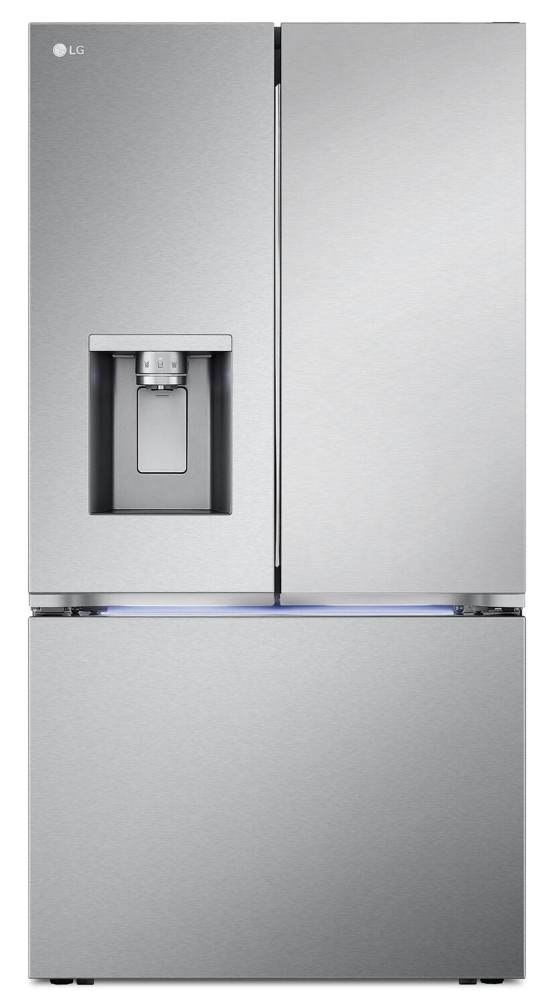 LG 31 Cu. Ft. Smart French-Door Refrigerator with Four Types of Ice - LRYXS3106S  | Réfrigérateur intelligent LG de 31 pi³ à portes françaises avec quatre types de glaçons - LRYXS3106S  | LRYXS31S