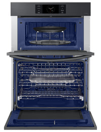Samsung 7 Cu. Ft. 7 Series Combination Wall Oven with Air Fry - NQ70CG700DMTAA  | Four mural combiné Samsung de 7 pi³ à hublot de série 7 avec AirFry - NQ70CG700DMTAA  | NQ70C7DM