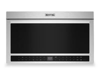 Maytag 1.1 Cu. Ft. Flush Mount Over-the-Range Microwave-Toaster Oven - Stainless Steel - YMMMF8030PZ | Four grille-pain et à micro-ondes à hotte intégrée Maytag de 1,1 pi3 à installation affleurée - acier inoxydable - YMMMF8030PZ | YMMMF80Z