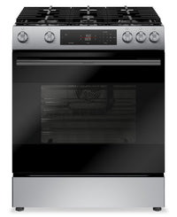 Bosch 30" 5.8 Cu. Ft. 100 Series Gas Range with Rapid Preheat and Air Fry - Stainless Steel - HGF1050MUC | Cuisinière à gaz Bosch série 100 de 5,8 pi3 et de 30 po avec préchauffage rapide et friture à air - acier inoxydable - HGF1050MUC | HGF105MC