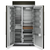 KitchenAid 25.5 Cu. Ft. Built-In Side-by-Side Refrigerator - KBSN702MBS | Réfrigérateur encastré KitchenAid de 25,5 pi³ à compartiments juxtaposés - KBSN702MBS | KBSN72BS