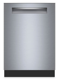 Bosch 500 Series 24” 46 dBA Built-In Dishwasher - Anti-Fingerprint Brushed Steel - SHP55DM5N  | Lave-vaisselle encastré Bosch de série 500 de 24 po de 46 dBA - acier brossé résistant aux traces de doigts - SHP55DM5N