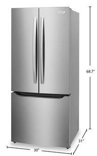Frigidaire Gallery 20 Cu. Ft. French-Door Refrigerator - GRFN2023AF | Réfrigérateur Frigidaire Gallery de 20 pi³ à portes françaises - GRFN2023AF | GRFN23AF