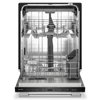 KitchenAid 24” 47 dBA Built-In Top Control Dishwasher - PrintShield™ Stainless Steel - KDTS224SPS | Lave-vaisselle encastré KtichenAid de 24 po et de 47 dBA avec commandes sur le dessus - acier inoxydable avec fini PrintShieldMC - KDTS224SPS