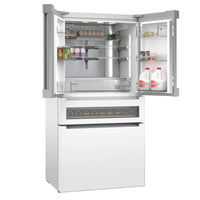 Bosch 36" 20.5 Cu. Ft. 800 Series Smart Counter-Depth French-Door Refrigerator - B36CL81ENW  | Réfrigérateur intelligent Bosch série 800 de 36 po et de 20,5 pi3 de profondeur comptoir à portes françaises - B36CL81ENW  | B36CL81W