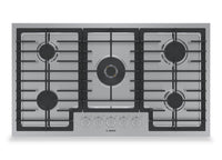 Bosch 36" 800 Series Gas Cooktop with Dual-Flame Power Burner - NGM8659UC | Surface de cuisson à gaz Bosch de série 800 de 36 po avec brûleur puissant à flamme double - NGM8659UC | NGM865UC