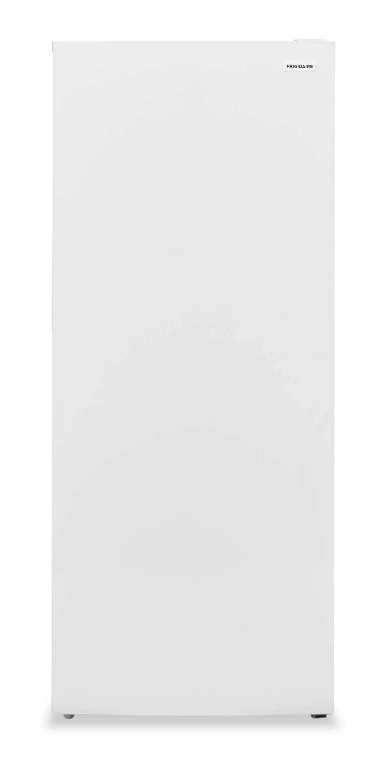 Frigidaire 16 Cu. Ft. Garage Ready Upright Freezer – White - FFUE1626AW | Congélateur vertical Frigidaire de 16 pi³ qui convient à une installation dans un garage - blanc - FFUE1626AW
