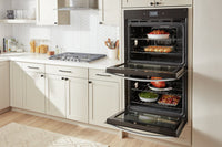 Whirlpool 10 Cu. Ft. Smart Double Wall Oven with Air Fry - WOED7030PZ | Four mural double intelligent Whirlpool de 10 pi³ avec friture à air - WOED7030PZ | WOED703Z