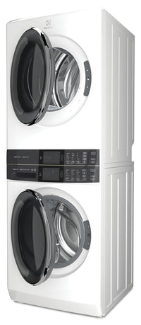 Electrolux Laundry Tower™ with 5.2 Cu. Ft. Washer and 8 Cu. Ft. Electric Dryer - ELTE760CAW | Tour de buanderie Laundry TowerMC Electrolux avec laveuse 5,2 pi³ et sécheuse électrique 8 pi³ - ELTE760CAW | ELTE760W