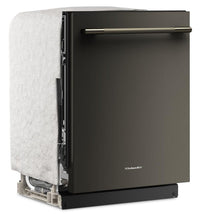 KitchenAid 24" 44 dBA Dishwasher with 360° Max Jets™ Third Rack – Black Ore - KDTS424SBE | Lave-vaisselle KitchenAid de 24 po et de 44 dBA avec troisième panier 360° Max JetsMC - minerai noir - KDTS424SBE