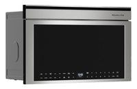 KitchenAid 1.1 Cu. Ft. Built-In Convection Microwave with Air Fry - PrintShield Stainless Steel - YKMBT730SPS | Four à micro-ondes encastré KitchenAid de 1,1 pi3 à convection avec friture à air - acier inoxydable PrintShieldMC - YKMBT730SPS