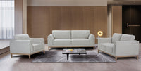 Valley 83.5" Fabric Sofa with Rubberwood Base and Legs - Sand | Sofa Valley de 83,5 po en tissu avec base et pattes en hévéa - sable