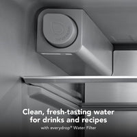 Kitchenaid 29 Cu. Ft. French Door Refrigerator – Stainless Steel - KRMF436SPS | Réfrigérateur KitchenAid de 29 pi3 à portes françaises - acier inoxydable - KRMF436SPS