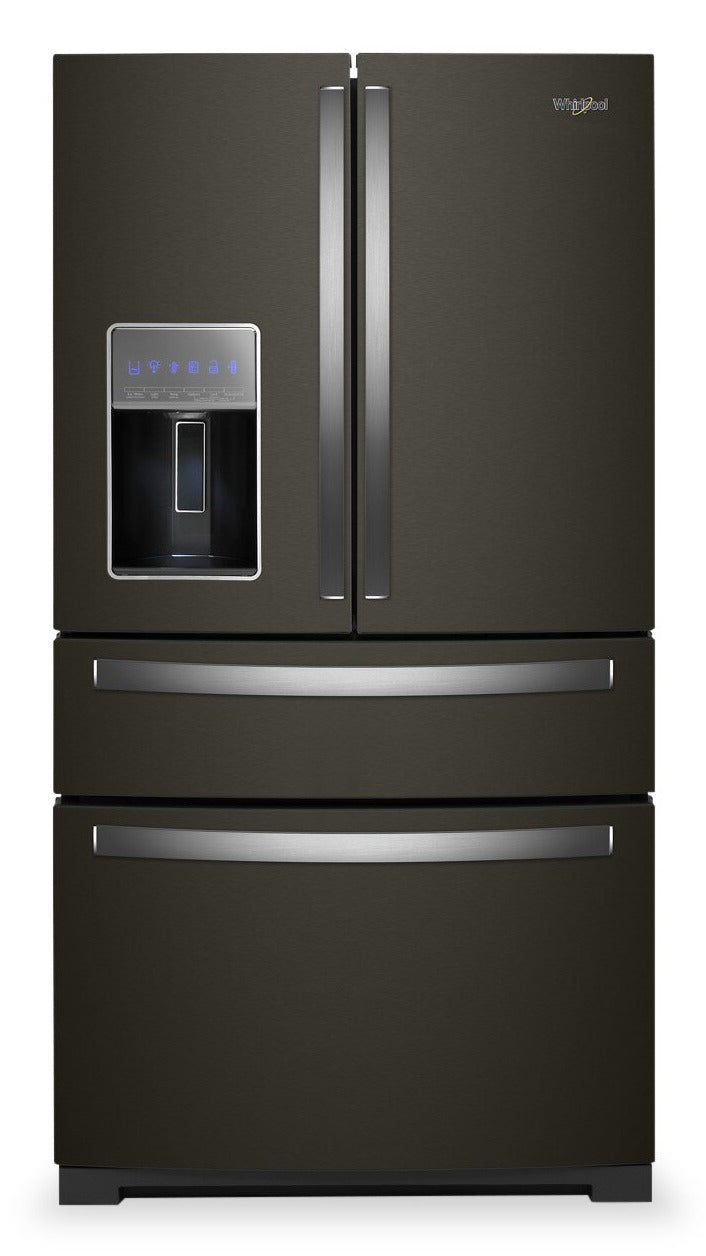 Whirlpool 26 Cu. Ft. 4-Door Refrigerator with Prep and Store Bins - WRMF7736PV | Réfrigérateur 4 portes Whirlpool de 26 pi³ avec bacs de préparation et de rangement - WRMF7736PV | WRMF77PV