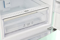 Classic Retro by Unique 24" 12 Cu. Ft. Bottom-Freezer Refrigerator - Summer Mint Green - UGP-340L LG AC | Réfrigérateur Classic Rétro par Unique de 24 po et de 12 pi3 à congélateur inférieur - vert menthe estival - UGP-340L LG AC | 340LLGAC