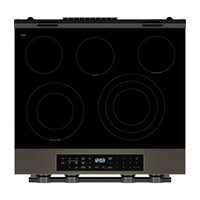 KitchenAid 30" 5.3 Cu. Ft. Electric Range – Black Ore - YKSES530SBE  | Cuisinière électrique KitchenAid de 5,3 pi³ et de 30 po - minerai noir - YKSES530SBE