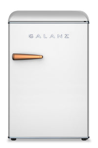 Galanz 2.5 Cu. Ft. Retro Compact Refrigerator - GLR25MWER27 | Réfrigérateur compact Galanz rétro de 2,5 pi3 - GLR25MWER27 | GLR25RGW