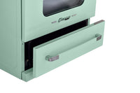 Classic Retro by Unique 30" 3.9 Cu. Ft. Induction Range - Summer Mint Green - UNQ-30CR IC LG | Cuisinière à induction Classic Rétro par Unique de 30 po et de 3,9 pi3 - vert menthe estival - UNQ-30CR IC LG | UNQ30ICG