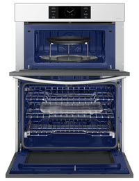 Samsung Bespoke 7 Cu. Ft. 7 Series Combination Wall Oven with Air Fry - NQ70CB700D12AA  | Four mural combiné Bespoke de Samsung de 7 pi³ à hublot de série 7 avec AirFry - NQ70CB700D12AA  | NQ70B7DW