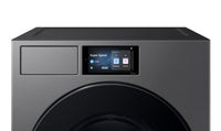 Samsung Bespoke 6.1 Cu. Ft. Front Load Washer with AI Fabric Sensing – Dark Steel - WF90F53ADSA5 | Laveuse Bespoke de Samsung  à chargement frontal de 6,1 pi3 avec détecteur de tissu par IA - acier foncé - WF90F53ADSA5