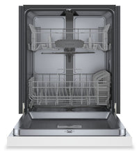 Bosch 100 Series 24" 48 dBA Smart Dishwasher with PrecisionWash® - White - SHE41CM2N | Lave-vaisselle intelligent Bosch de série 100 de 24 po de 48 dBA avec PrecisionWashMD - blanc - SHE41CM2N | SHE41M2N