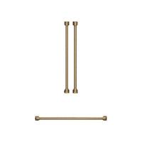 Thor Kitchen Handle and Knob Set for 36” Refrigerator in Brushed Bronze - CKA-RF3621-BRZ | Ensemble de poignées et de boutons Thor Kitchen bronze brossé pour réfrigérateur de 36 po - CKA-RF3621-BRZ | RF36KBRZ