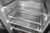 KitchenAid 30 Cu. Ft. Panel-Ready Built-In Side-by-Side Refrigerator - KBSN708MPA | Réfrigérateur encastré KitchenAid avec panneau personnalisable de 30 pi³ à compartiments juxtaposés - KBSN708MPA | KBSN708P