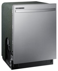 Samsung 24" Top-Control Dishwasher with Adjustable Rack - DW80CG4021SRAA | Lave-vaisselle Samsung de 24 po avec commandes sur le dessus et panier réglable - DW80CG4021SRAA | DW80CG4S
