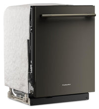 KitchenAid 24" 44 dBA Dishwasher with 360° Max Jets™ Third Rack – Black Ore - KDTS624SBE | Lave-vaisselle KitchenAid de 24 po et de 44 dBA avec troisième panier 360° Max JetsMC - minerai noir - KDTS624SBE