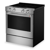 KitchenAid 30" 5.3 Cu. Ft. Electric Range – Fingerprint Resistant Stainless Steel - YKSES530SPS | Cuisinière électrique KitchenAid de 5,3 pi³ et de 30 po - acier inoxydable résistant aux traces de doigts - YKSES530SPS