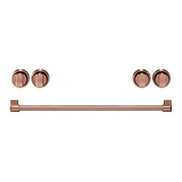 Thor Kitchen Handle and Knob Set for 30” Range in Rose Gold - CKA-RG30-RSG | Ensemble de poignées et de boutons Thor Kitchen or rose pour cuisinière de 30 po - CKA-RG30-RSG | RG30KRSG