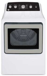 GE 4.9 Cu. Ft. Top Load Washer and 7.2 Cu. Ft. Gas Dryer with SaniFresh | Laveuse à chargement par le haut 4,9 pi3 et sécheuse à gaz 7,2 pi3 de GE avec cycle SaniFresh