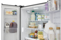 Frigidaire 17.6 Cu. Ft. Counter-Depth French-Door Refrigerator - FRFG1723AV | Réfrigérateur Frigidaire de 17,6 pi³ à portes françaises de profondeur comptoir - FRFG1723AV | FRFG17AV