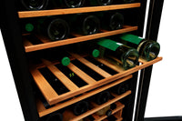 Frigidaire 4.4 Cu. Ft. 45-Bottle Two-Zone Wine Cooler - FRWW4543AS  | Refroidisseur à vin Frigidaire de 4,4 pi3 à 2 zones pour 45 bouteilles - FRWW4543AS  | FRWW454S