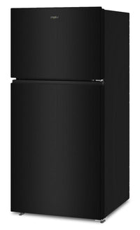 Whirlpool 29.5" 19 Cu. Ft. Top Freezer Refrigerator – Black - WRTX5419SB | Réfrigérateur Whirlpool de 19 pi³ et de 29,5 po à congélateur supérieur - noir - WRTX5419SB