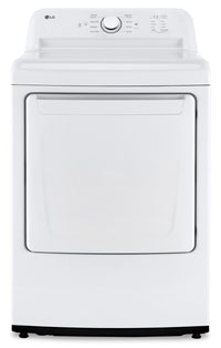 LG 7.3 Cu. Ft. Ultra Large Capacity Electric Dryer with Sensor Dry - DLE6100W | Sécheuse électrique LG à très grande capacité de 7,3 pi³ avec séchage par capteur - DLE6100W | DLE6100W