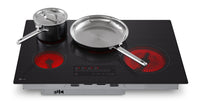 LG 30" 4-Element Electric Cooktop with UltraHeat™ 2.5kW Element - Black - CBEW3013BE | Surface de cuisson électrique LG de 30 po à 4 éléments avec élément UltraHeatMC de 2 500 W - noire - CBEW3013BE