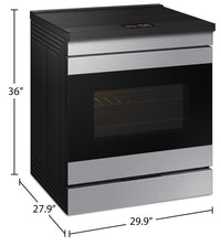 Samsung Bespoke 6.3 Cu. Ft. 9 Series Induction Range with Oven Camera - NSI6DG9900SRAC | Cuisinière à induction Bespoke Samsung de série 9 de 6,3 pi³ avec caméra de four - NSI6DG9900SRAC | NSI6D99S