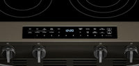 Whirlpool 5.3 Cu. Ft. Electric Range with Air Fry and WipeClean™ Coating - Black Stainless Steel - YWSES7530RV | Cuisinière électrique Whirlpool de 5,3 pi3 avec friture à air et revêtement WipeCleanMC - acier inoxydable noir - YWSES7530RV | YWSES75V