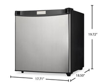 Danby 17.7" 1.6 Cu. Ft. Single-Door Mini Fridge – Stainless Steel - DCR016A3BSLDD | Mini réfrigérateur Danby de 1,6 pi³ et de 17,7 po à 1 porte - acier inoxydable - DCR016A3BSLDD