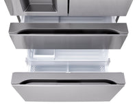 LG 29 Cu. Ft. Smart 4-Door French-Door Refrigerator with Full-Convert Drawer™ - LF29S8330S | Réfrigérateur intelligent LG de 29 pi³ à 4 portes françaises avec tiroir Full-ConvertMC - LF29S8330S | LF29S83S